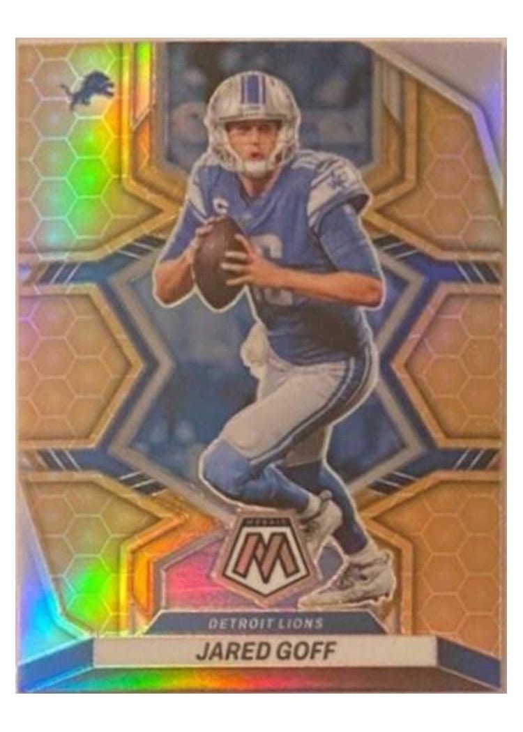 2022 Panini Mosaic Base Set Jared Goff #64 card