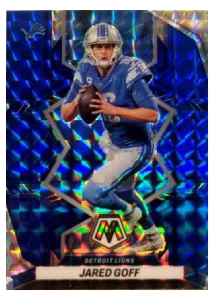 2022 Panini Mosaic Base Set Jared Goff #64 card