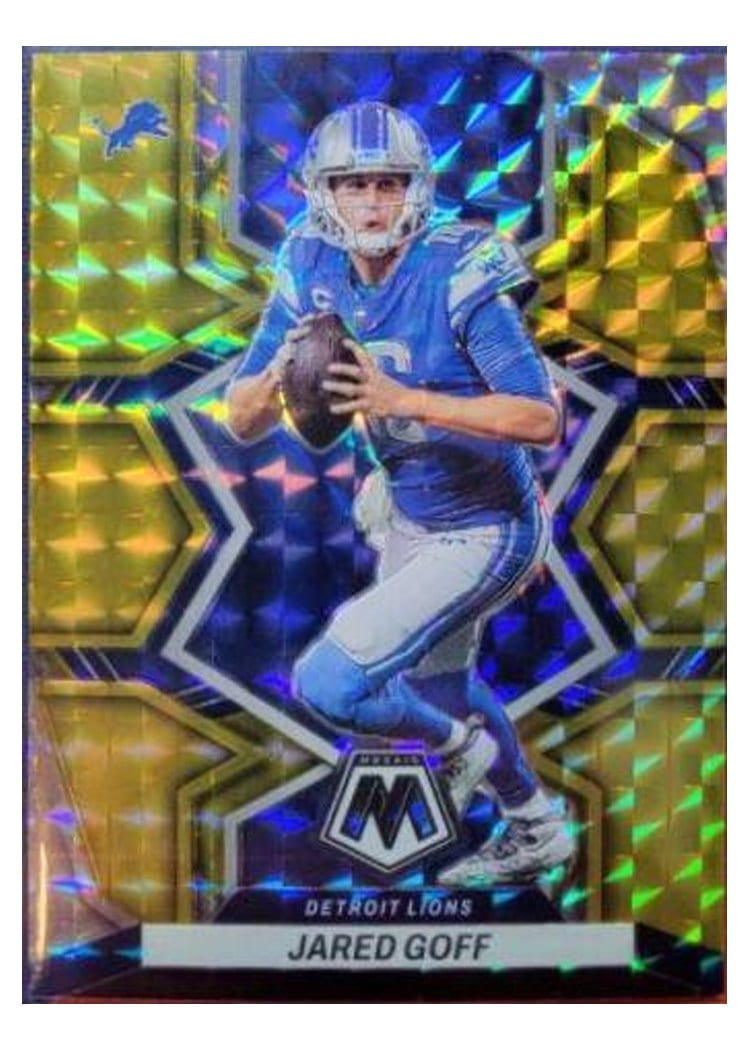 2022 Panini Mosaic Base Set Jared Goff #64 card