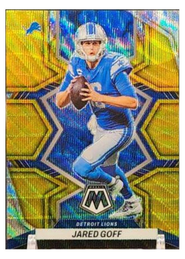 2022 Panini Mosaic Base Set Jared Goff #64 card