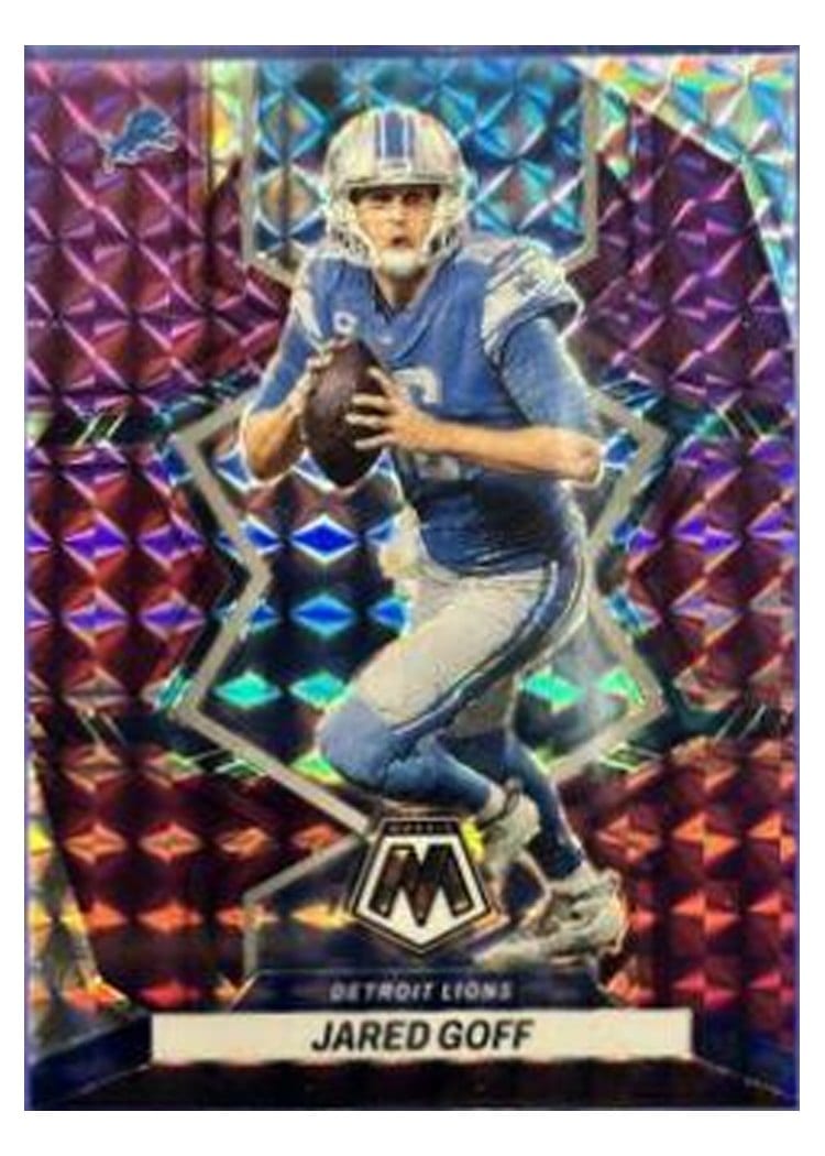 2022 Panini Mosaic Base Set Jared Goff #64 card