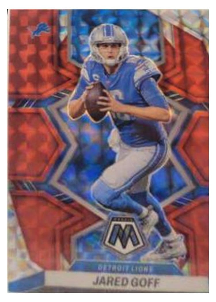 2022 Panini Mosaic Base Set Jared Goff #64 card