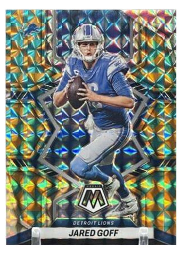 2022 Panini Mosaic Base Set Jared Goff #64 card