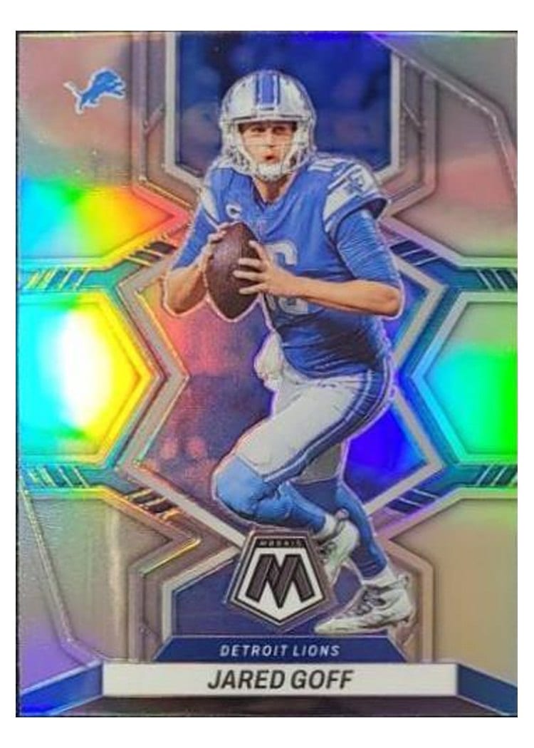 2022 Panini Mosaic Base Set Jared Goff #64 card