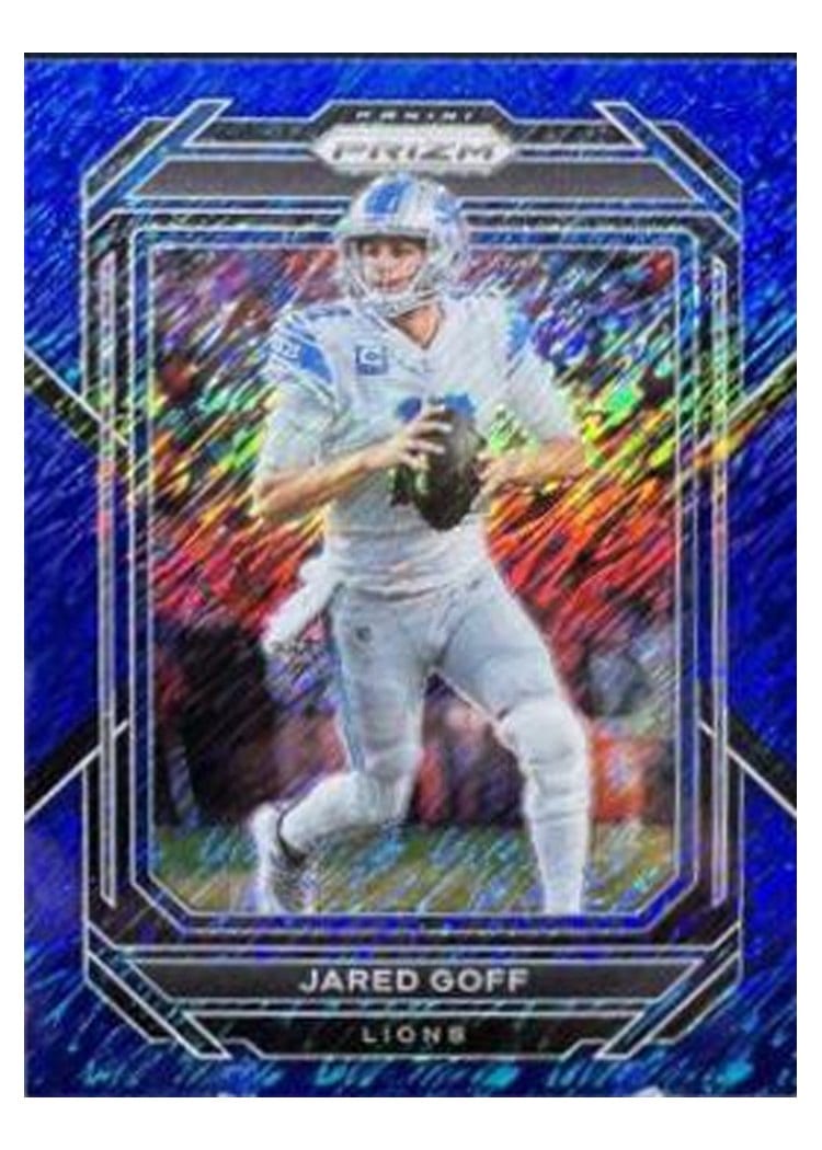 2022 Panini Prizm Base Set Jared Goff #95 card