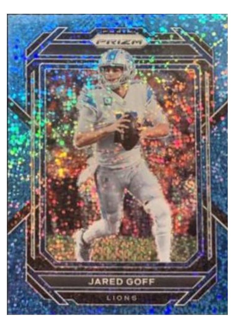 2022 Panini Prizm Base Set Jared Goff #95 card