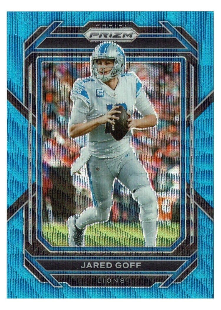 2022 Panini Prizm Base Set Jared Goff #95 card