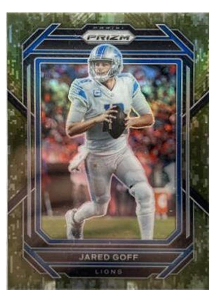 2022 Panini Prizm Base Set Jared Goff #95 card