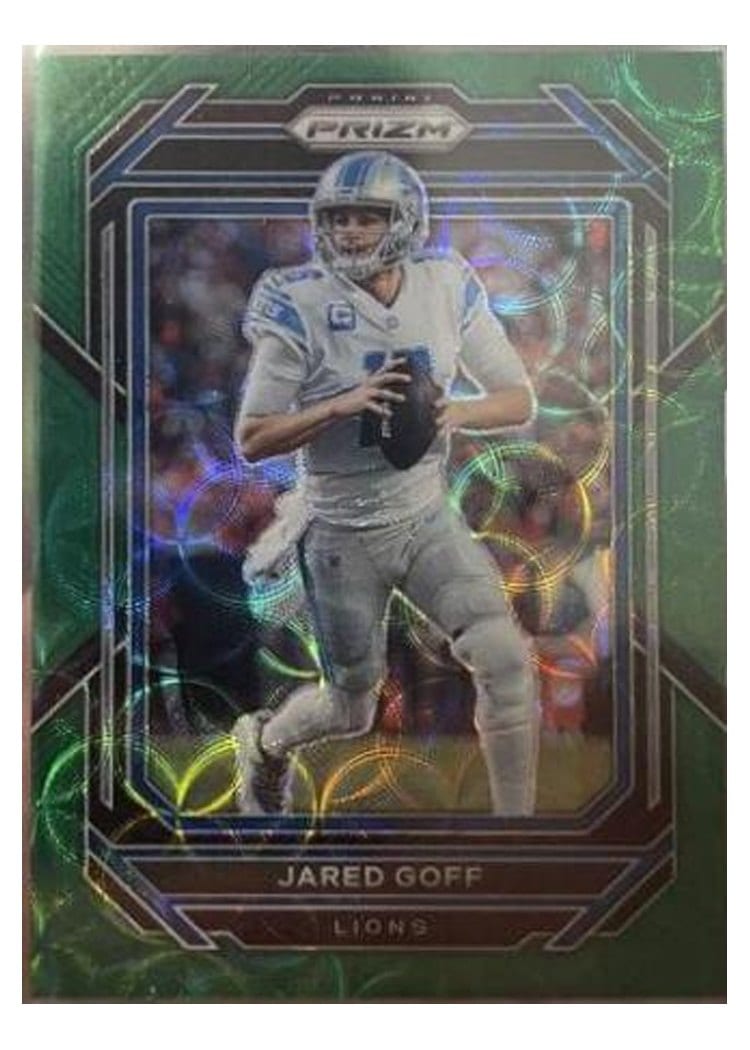 2022 Panini Prizm Base Set Jared Goff #95 card