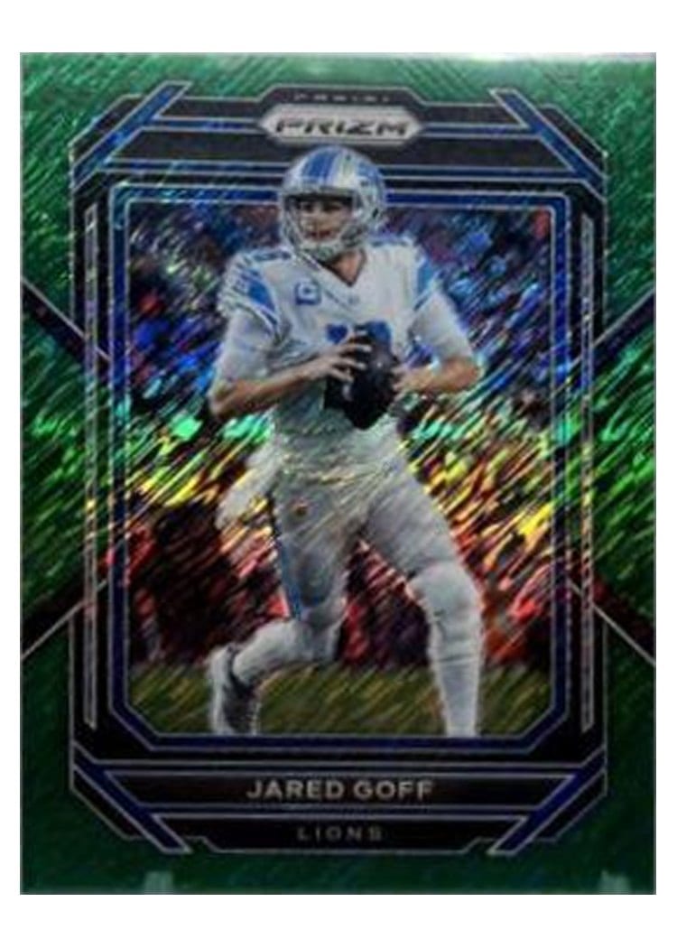 2022 Panini Prizm Base Set Jared Goff #95 card
