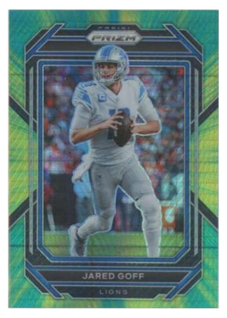 2022 Panini Prizm Base Set Jared Goff #95 card