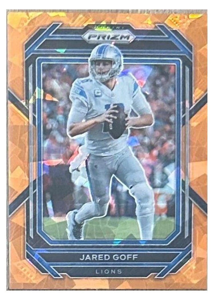 2022 Panini Prizm Base Set Jared Goff #95 card