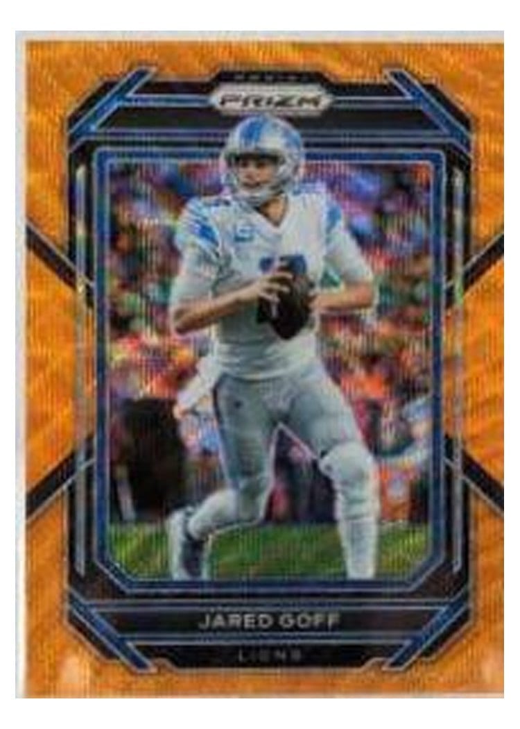 2022 Panini Prizm Base Set Jared Goff #95 card