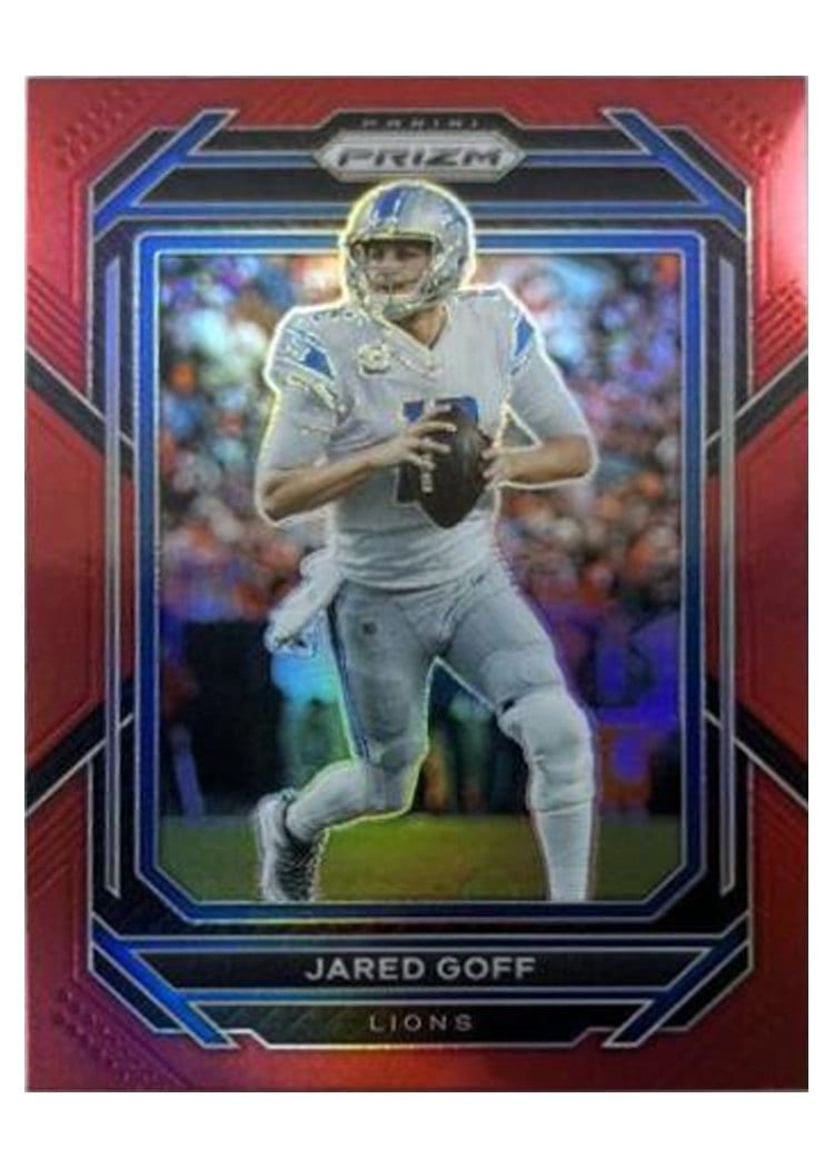 2022 Panini Prizm Base Set Jared Goff #95 card