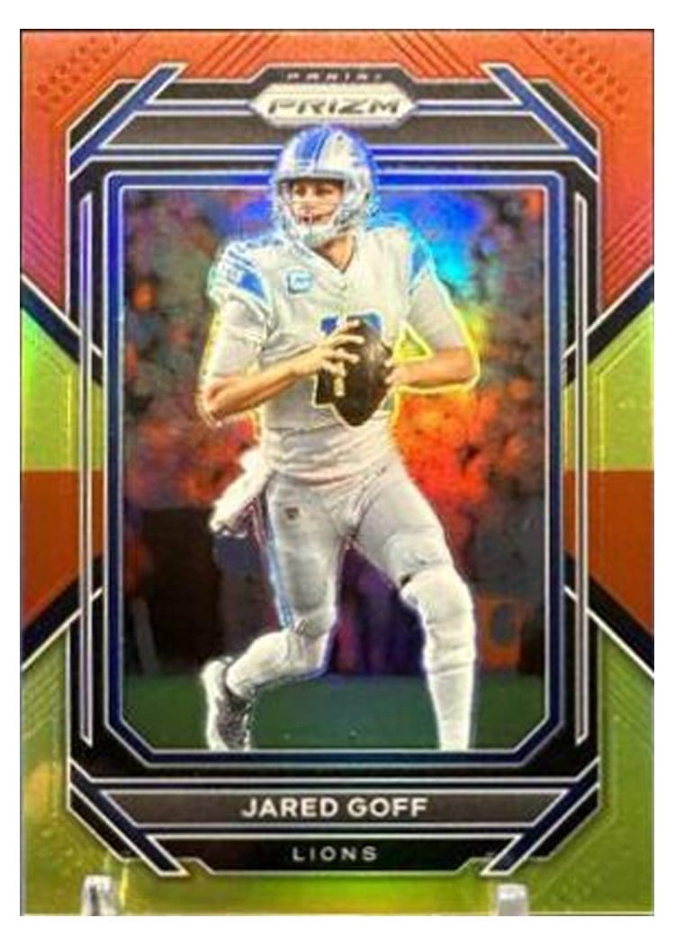 2022 Panini Prizm Base Set Jared Goff #95 card