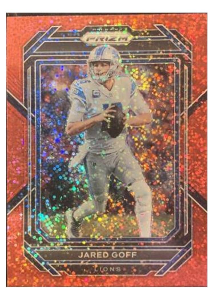 2022 Panini Prizm Base Set Jared Goff #95 card