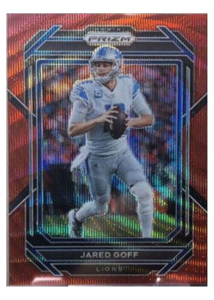 2022 Panini Prizm Base Set Jared Goff #95 card