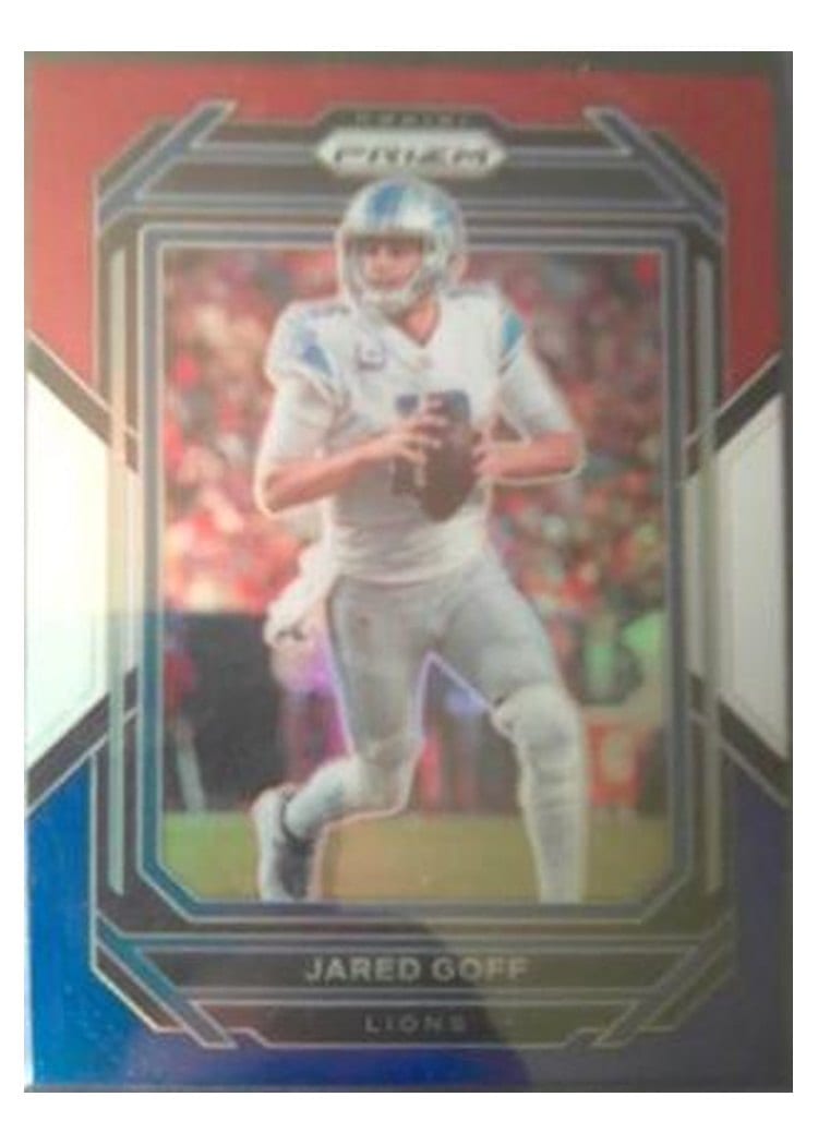 2022 Panini Prizm Base Set Jared Goff #95 card