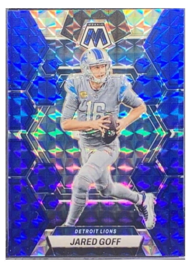 2023 Panini Mosaic Base Set Jared Goff #185 card