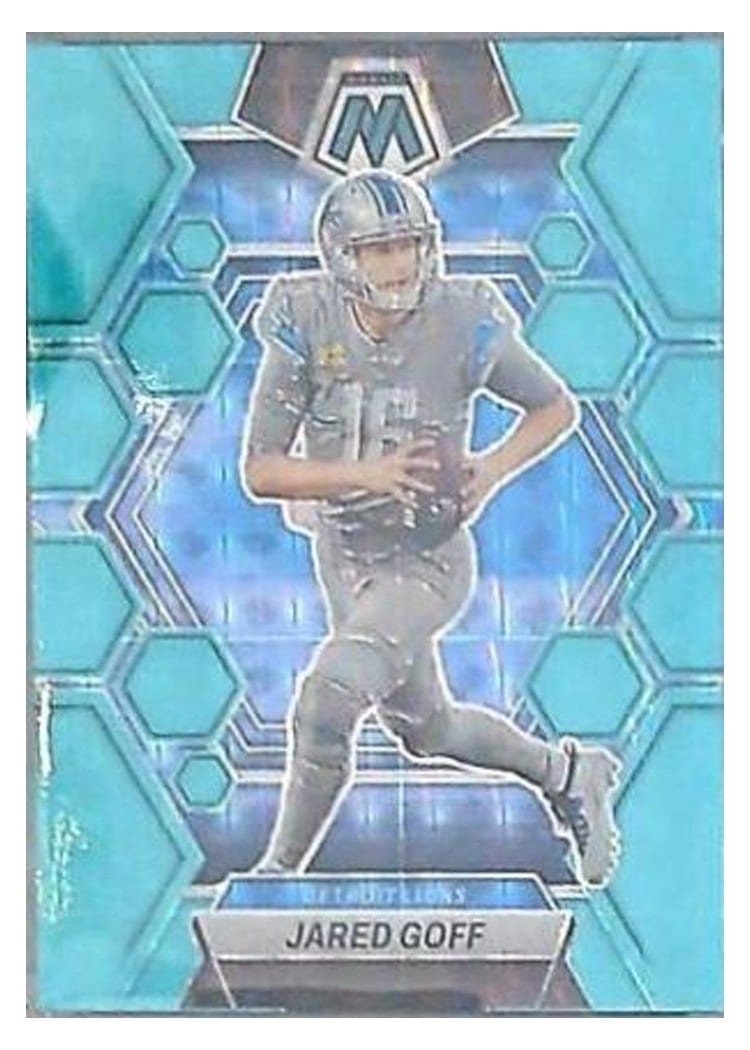 2023 Panini Mosaic Base Set Jared Goff #185 card