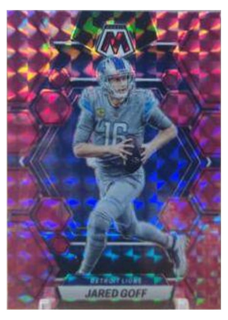 2023 Panini Mosaic Base Set Jared Goff #185 card