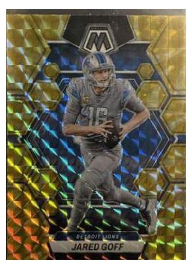 2023 Panini Mosaic Base Set Jared Goff #185 card