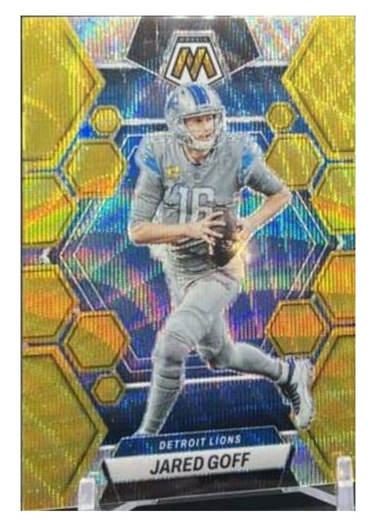 2023 Panini Mosaic Base Set Jared Goff #185 card