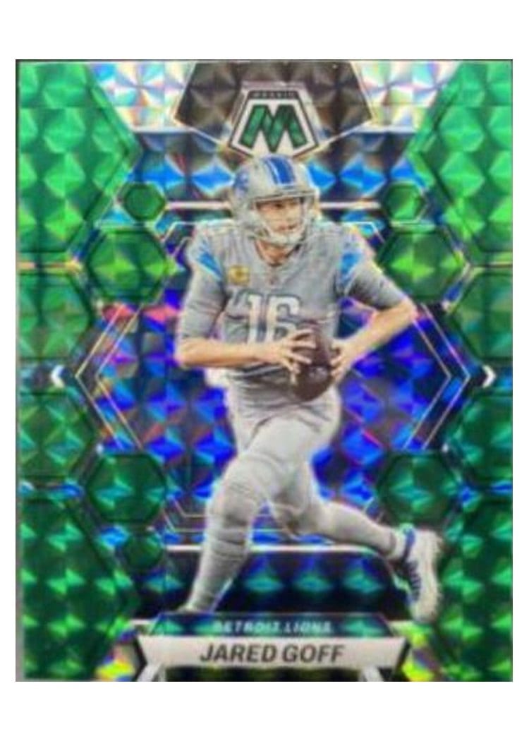 2023 Panini Mosaic Base Set Jared Goff #185 card