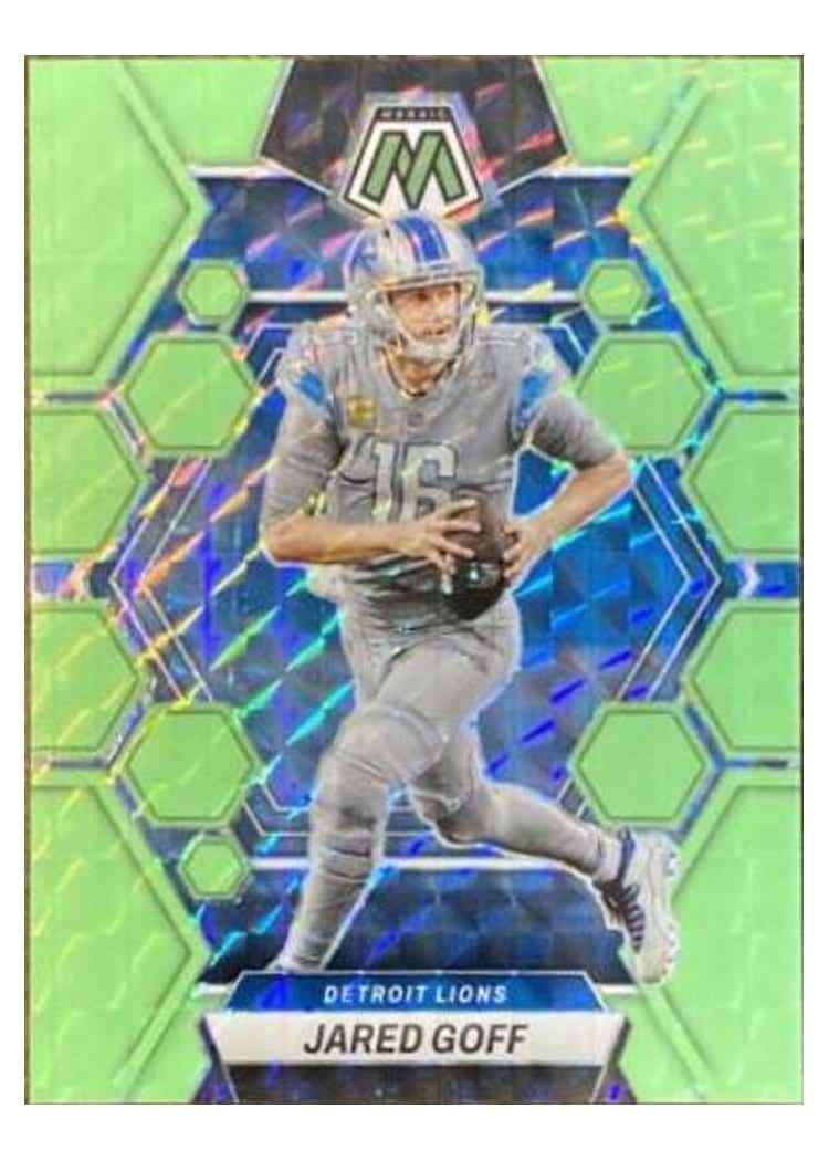 2023 Panini Mosaic Base Set Jared Goff #185 card