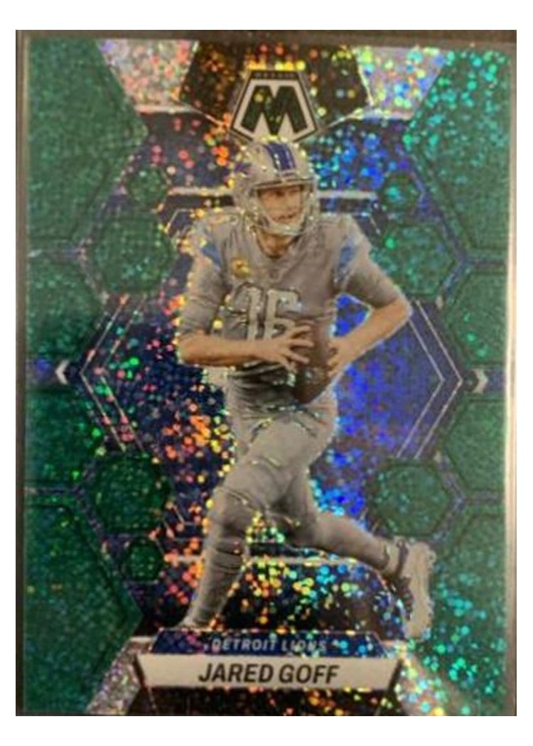 2023 Panini Mosaic Base Set Jared Goff #185 card