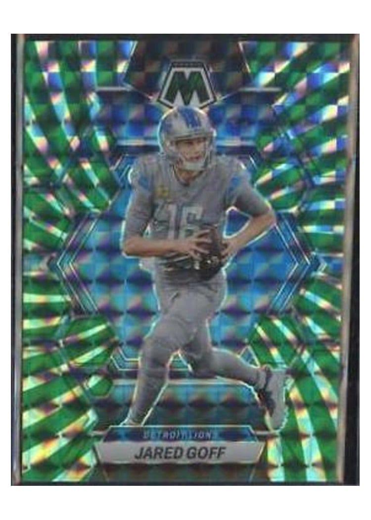 2023 Panini Mosaic Base Set Jared Goff #185 card