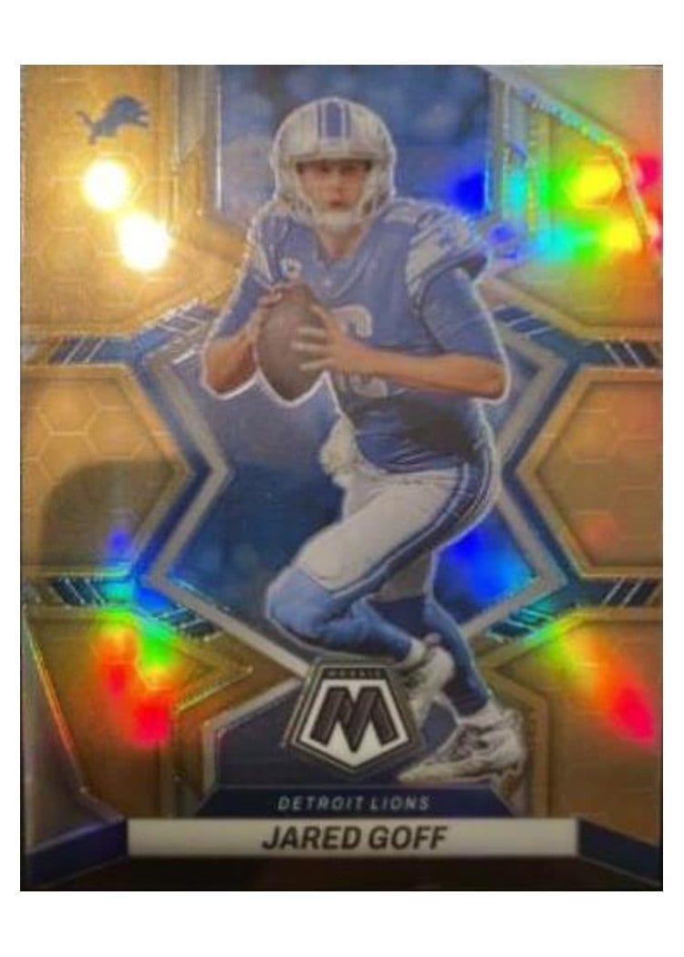 2023 Panini Mosaic Base Set Jared Goff #185 card