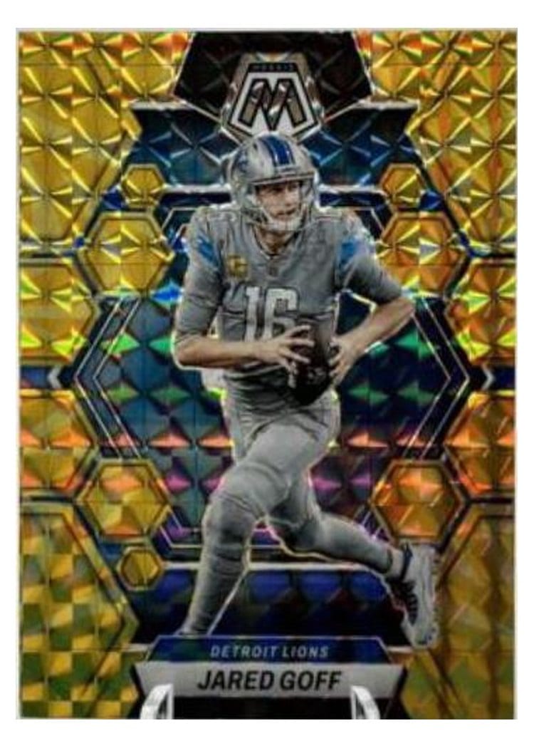 2023 Panini Mosaic Base Set Jared Goff #185 card