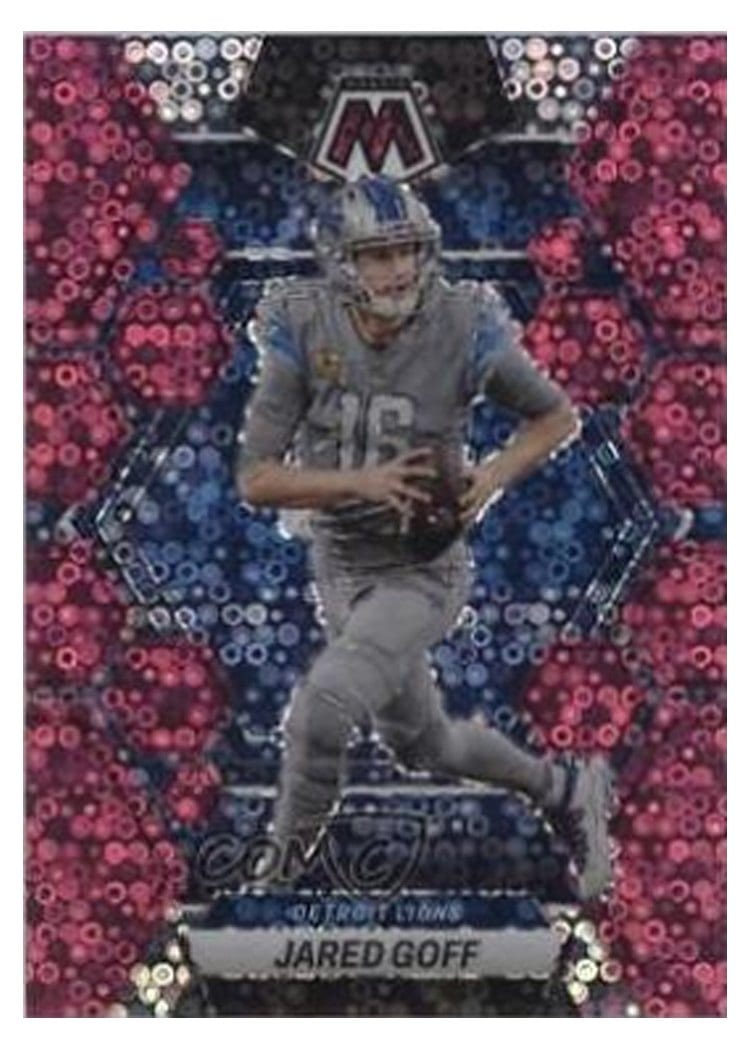 2023 Panini Mosaic Base Set Jared Goff #185 card