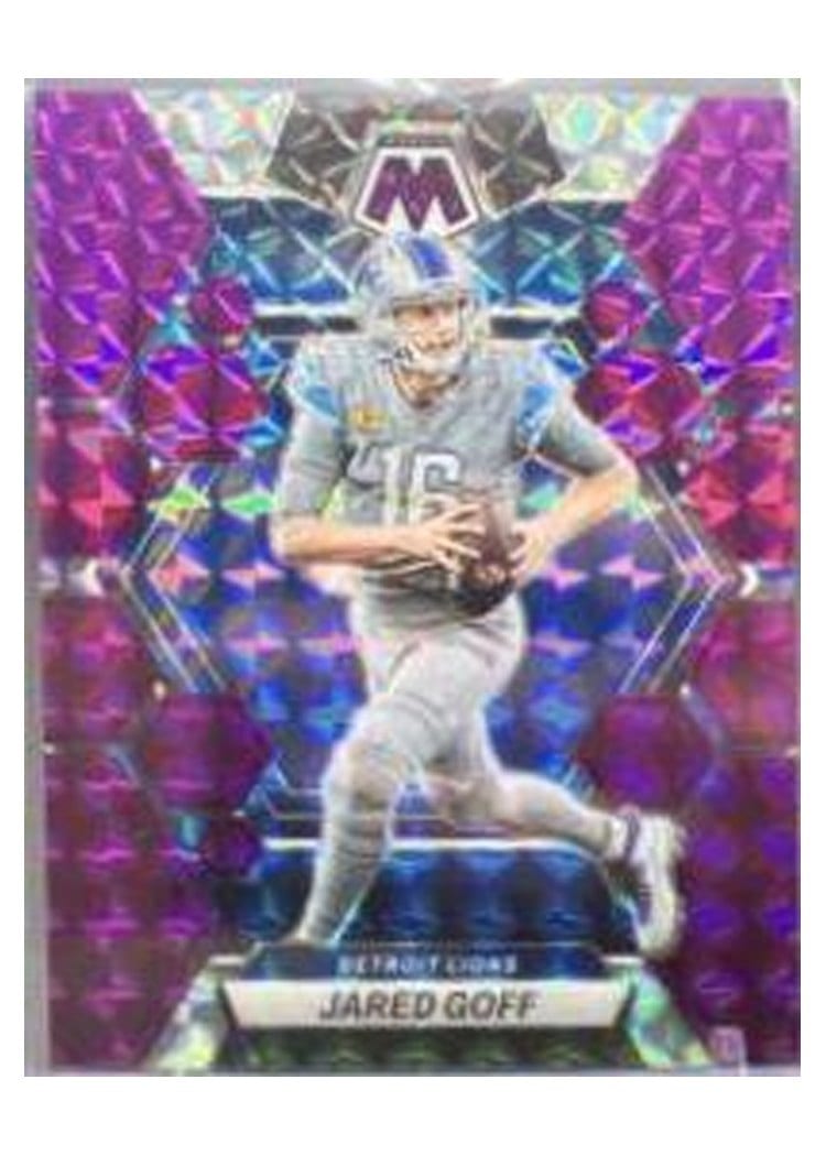 2023 Panini Mosaic Base Set Jared Goff #185 card