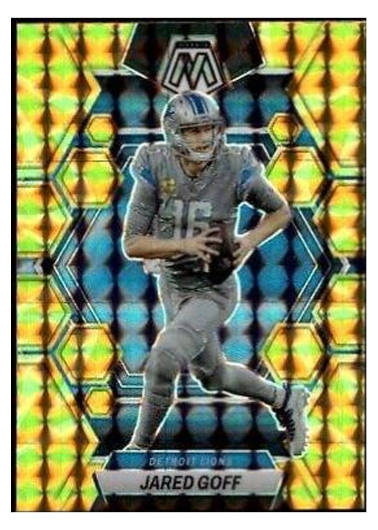 2023 Panini Mosaic Base Set Jared Goff #185 card