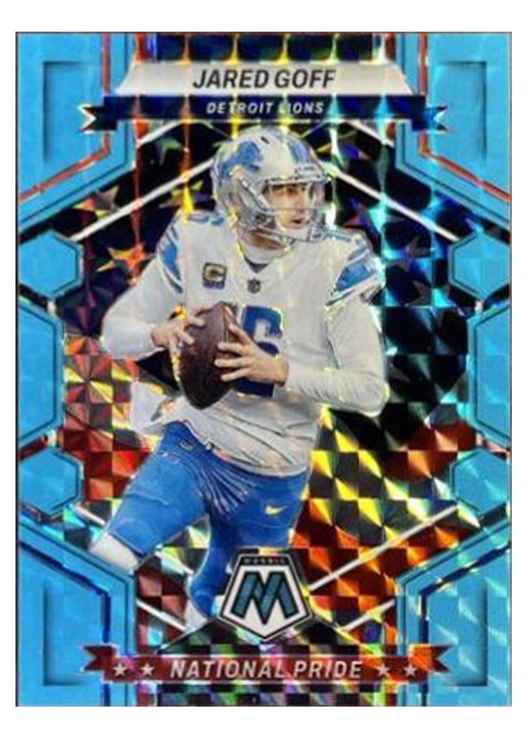2023 Panini Mosaic Base Set Jared Goff #258 card
