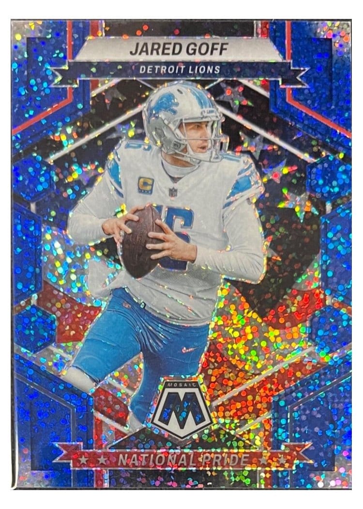 2023 Panini Mosaic Base Set Jared Goff #258 card