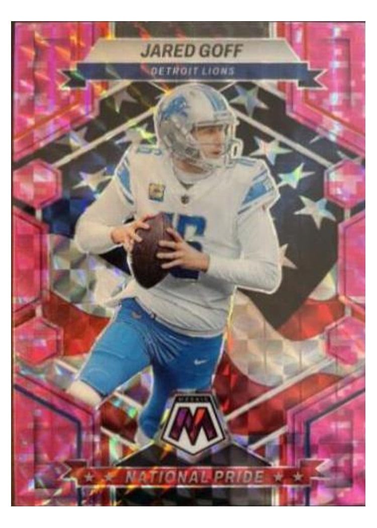 2023 Panini Mosaic Base Set Jared Goff #258 card