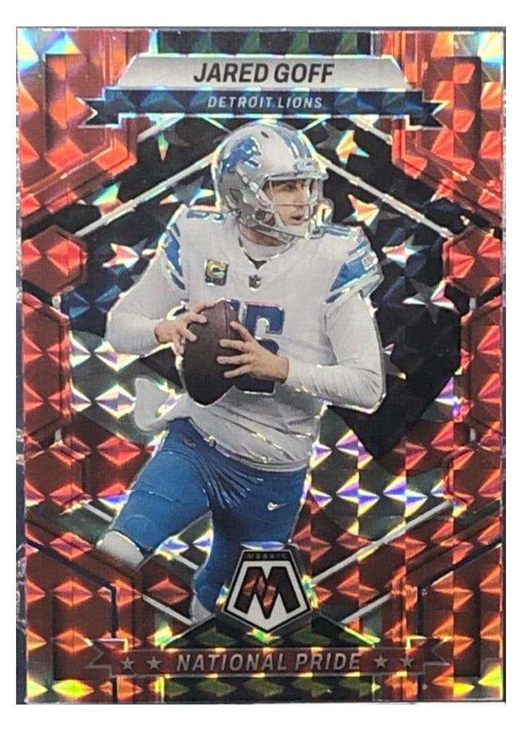 2023 Panini Mosaic Base Set Jared Goff #258 card