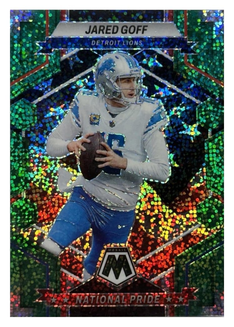 2023 Panini Mosaic Base Set Jared Goff #258 card