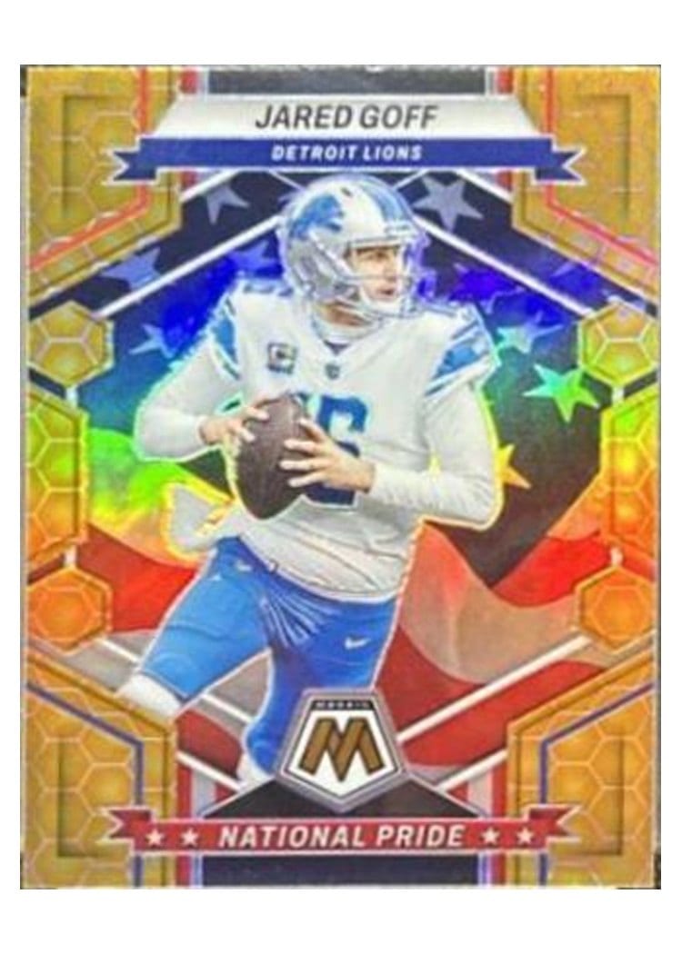 2023 Panini Mosaic Base Set Jared Goff Honeycomb #258 card
