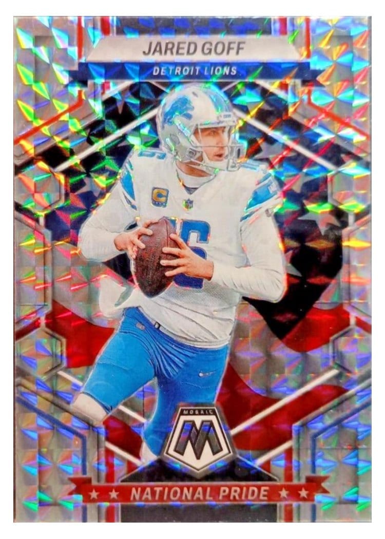 2023 Panini Mosaic Base Set Jared Goff #258 card