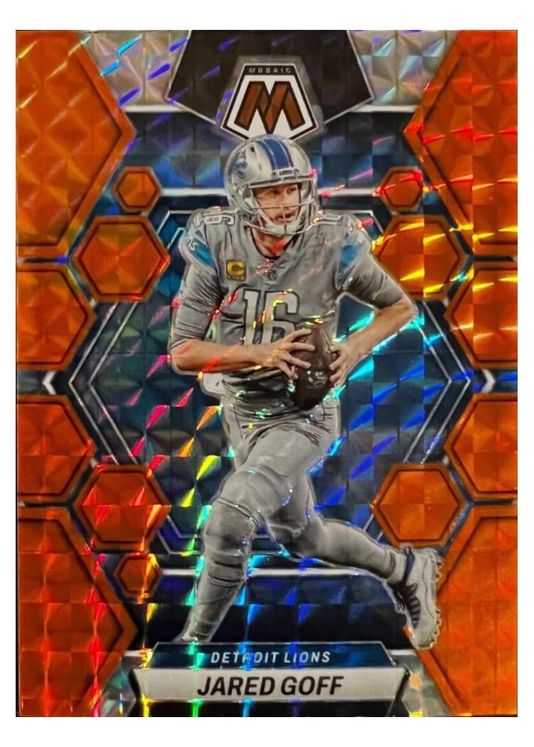 2023 Panini Mosaic Base Set Jared Goff #258 card