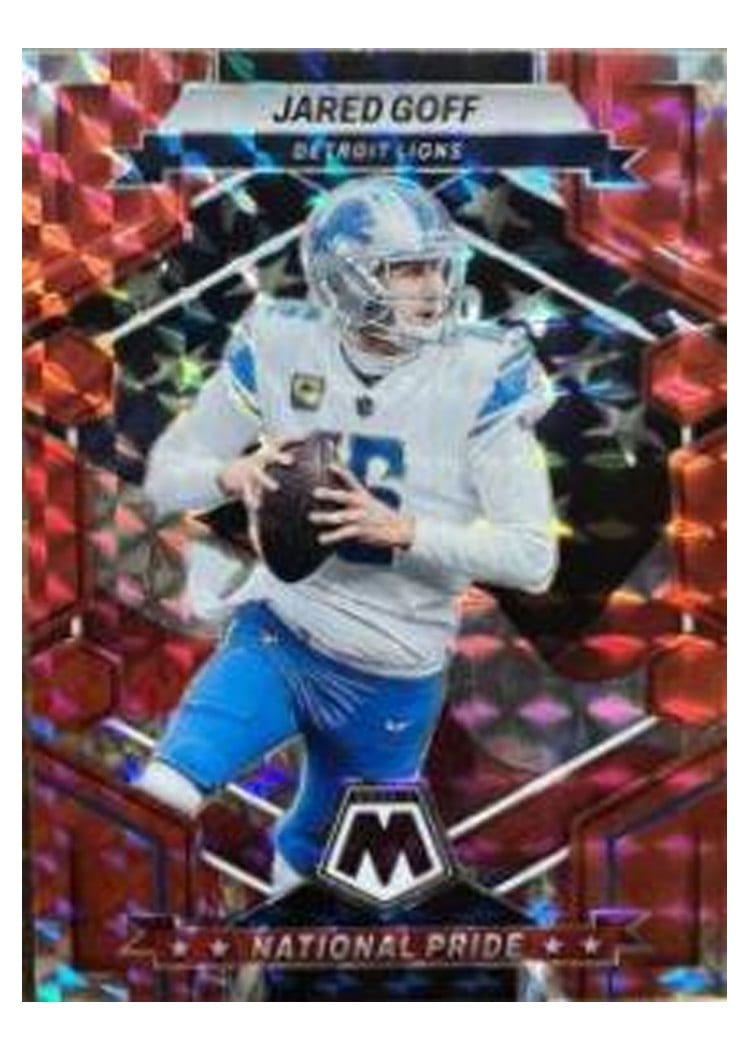2023 Panini Mosaic Base Set Jared Goff #258 card