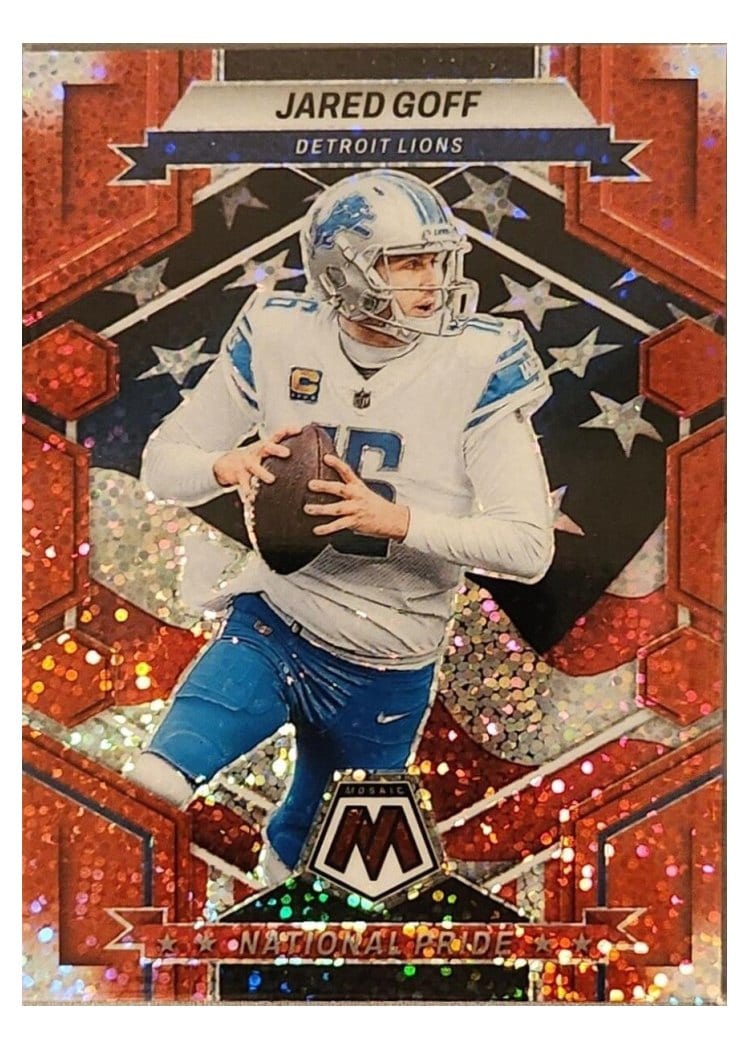 2023 Panini Mosaic Base Set Jared Goff #258 card
