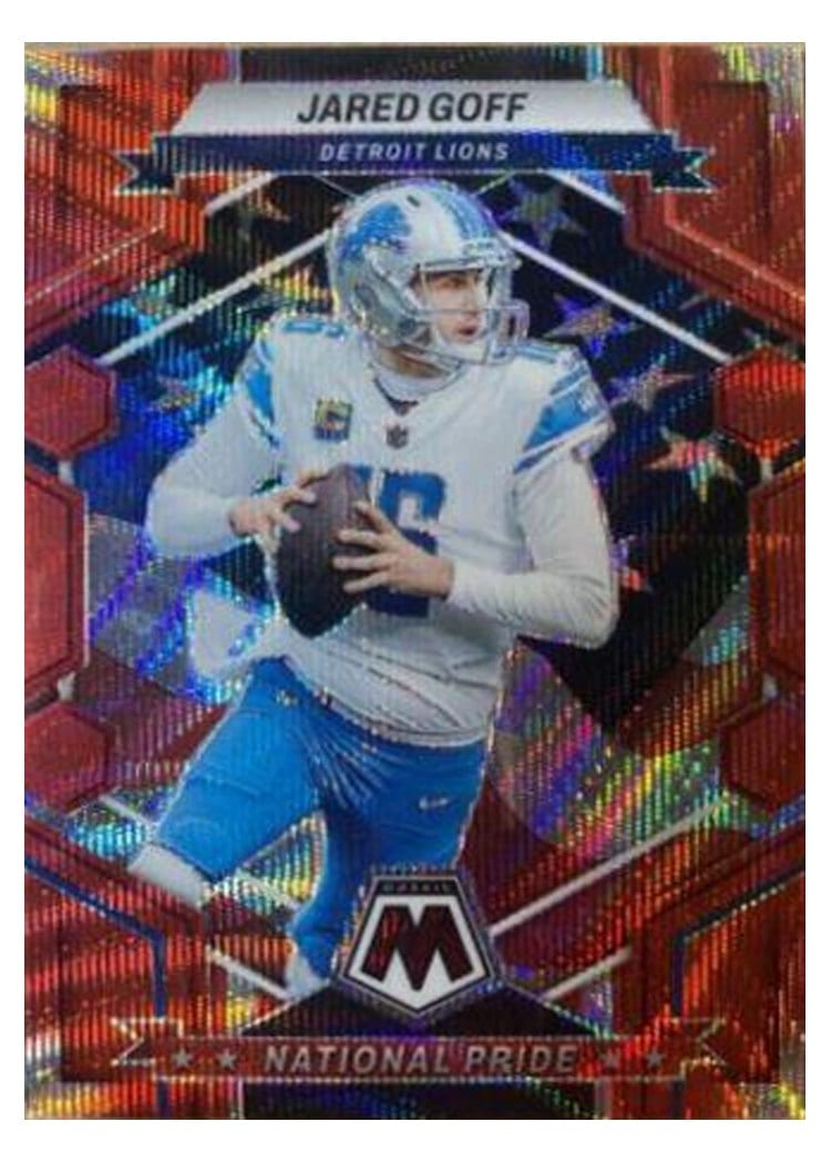 2023 Panini Mosaic Base Set Jared Goff #258 card