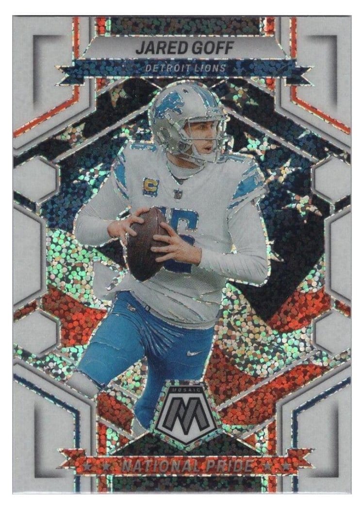 2023 Panini Mosaic Base Set Jared Goff #258 card