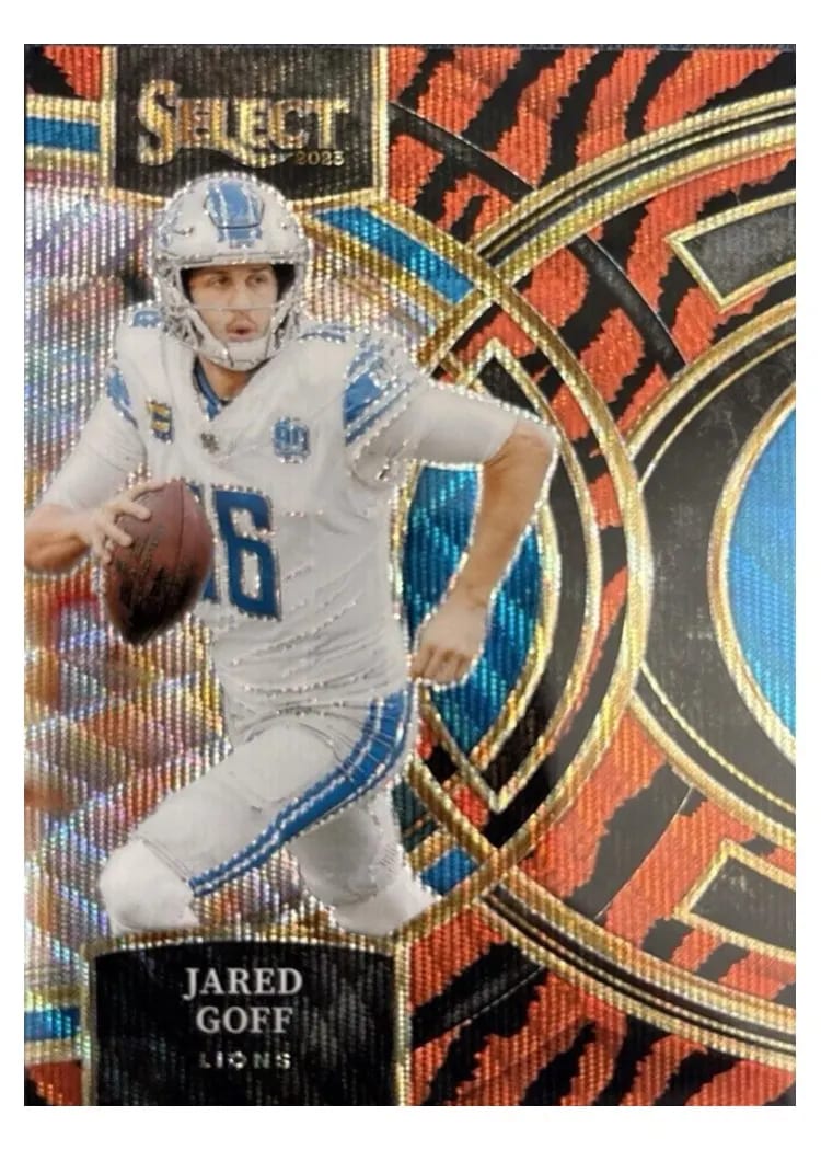 2023 Panini Select Base Set Jared Goff #178 card