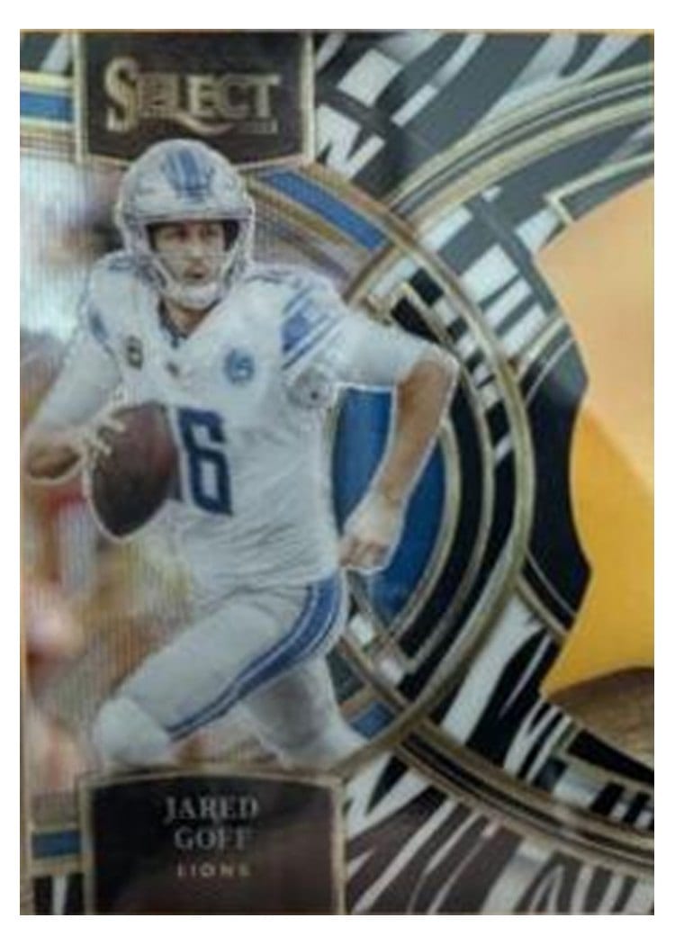 2023 Panini Select Base Set Jared Goff #178 card